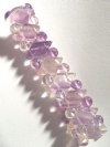 Rainbow Fluorite Diamond Bracelet